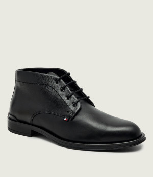 Tommy Hilfiger Skórzane buty wysokie