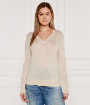 Tommy Hilfiger Wełniany sweter | Regular Fit