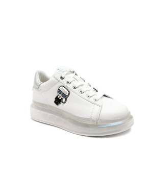 Karl Lagerfeld Skórzane sneakersy Kapri Kushion