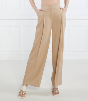 Marc Cain Lniane spodnie | Straight fit