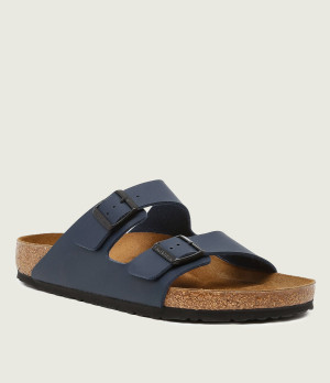 Birkenstock Klapki Arizona BF | z dodatkiem skóry | regular fit