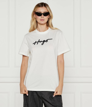 HUGO T-shirt VINTAGE | Loose fit