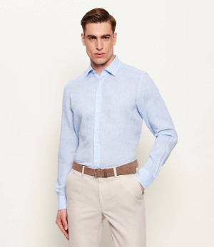 Sand Copenhagen Lniana koszula State Soft | Regular Fit