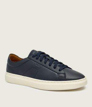 BOSS BLACK Skórzane sneakersy Kieran_Tenn_bustd