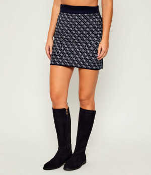 GUESS Spódnica AUBREY | z dodatkiem wełny