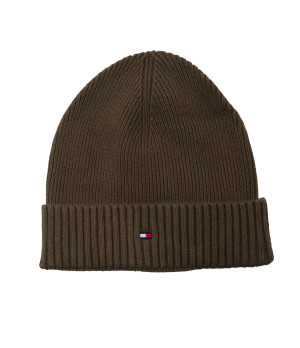 Tommy Hilfiger Czapka ESSENTIAL FLAG | z dodatkiem kaszmiru