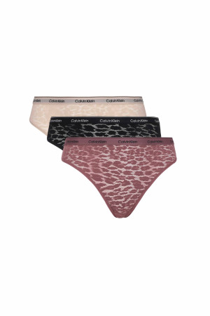 Calvin Klein Underwear Koronkowe figi brazylijskie 3-pack