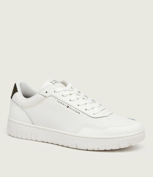 Tommy Hilfiger Skórzane sneakersy Basket Core