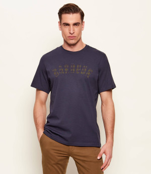 Barbour T-shirt Berwick Tartan | Tailored slim
