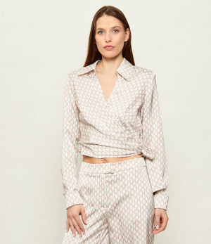 Marciano Guess Satynowa bluzka FATOU | Cropped Fit