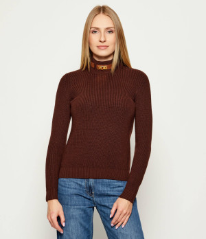 Elisabetta Franchi Golf | Regular Fit | z dodatkiem wełny