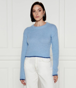 Pinko Sweter | Regular Fit | z dodatkiem wełny