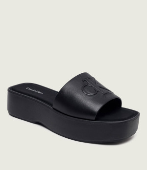 Calvin Klein Skórzane klapki