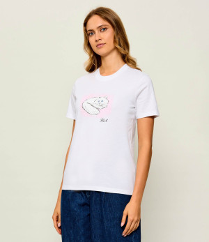 Karl Lagerfeld T-shirt Portrait | Regular Fit