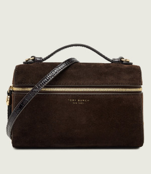 TORY BURCH Kuferek Romy | zamsz