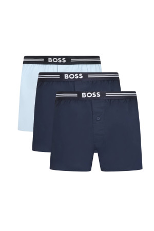 BOSS BLACK Bokserki 3-pack 3P Woven Boxer
