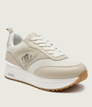 Liu Jo Skórzane sneakersy MAXI WONDER 97 BIS