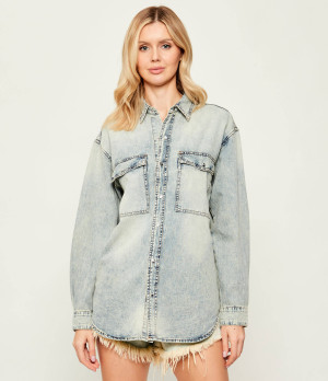 One Teaspoon Jeansowa koszula ESSENTIAL | Oversize fit