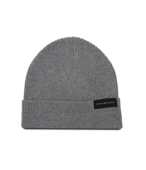 Tommy Hilfiger Czapka UPTOWN WOOL BEANIE | z dodatkiem wełny