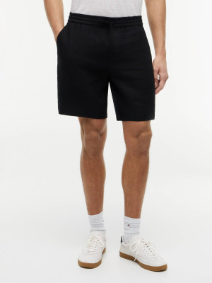 Tommy Hilfiger Lniane szorty chino DOVER | Regular Fit