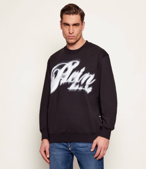 Philipp Plein Bluza Blur Signature | Regular Fit