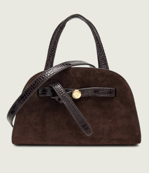 TORY BURCH Kuferek Romy | zamsz