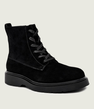 Calvin Klein Buty wysokie COMBAT | zamsz