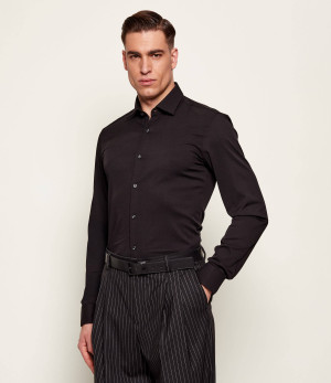 HUGO Koszula Kenno | Slim Fit | stretch