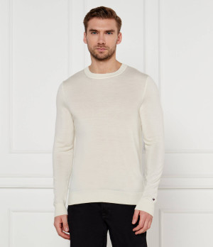 Tommy Hilfiger Wełniany sweter | Regular Fit