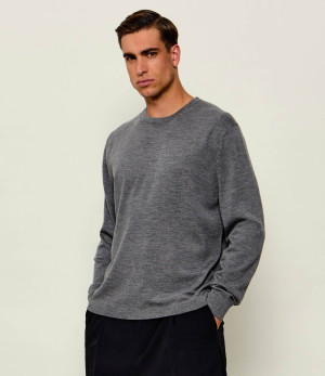Calvin Klein Wełniany sweter | Regular Fit