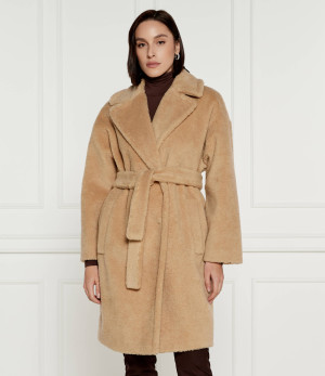 Weekend MaxMara Wełniany płaszcz EMMY