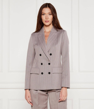 Marc Cain Marynarka | Oversize fit | z dodatkiem wełny
