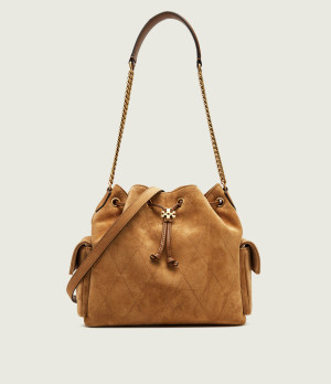 TORY BURCH Worek Charlie | zamsz