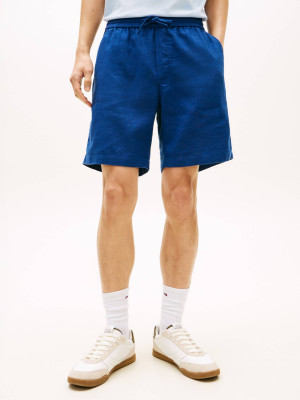 Tommy Hilfiger Lniane szorty chino DOVER | Regular Fit