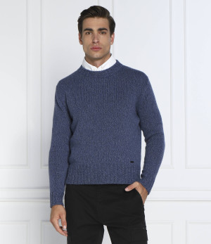 HUGO Wełniany sweter Siogul | Oversize fit