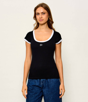 Karl Lagerfeld T-shirt Contrast | Slim Fit