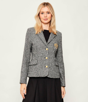 Tommy Hilfiger Wełniana marynarka Festive | Slim Fit