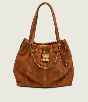 Marc Jacobs Shopperka The Suede Cristina Tote | zamsz