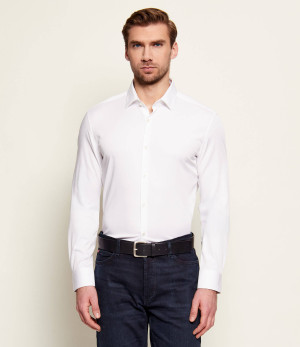 HUGO Koszula Kenno | Slim Fit | stretch