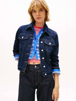 Tommy Jeans Kurtka jeansowa DI4156 | Regular Fit