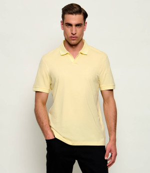 BOSS BLACK Polo Ponti 75_DB | BOSS X David Beckham | Regular Fit | z dodatkiem jedwabiu