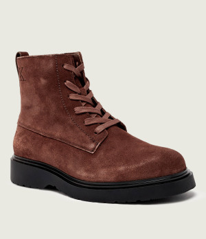 Calvin Klein Buty wysokie COMBAT | zamsz