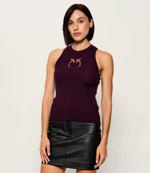 Pinko Wełniany top Newcastle | Slim Fit