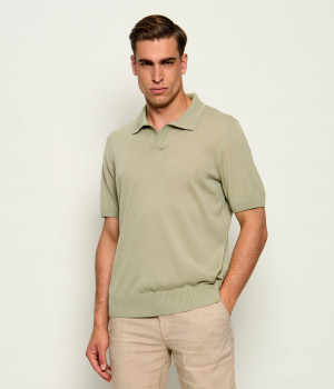 BOSS BLACK Wełniane polo H-Lantoni | Regular Fit