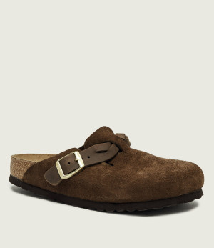 Birkenstock Mule Boston | zamsz | narrow fit