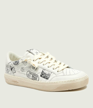 Enterprise Japan Skórzane sneakersy Jupiter Rocket 3