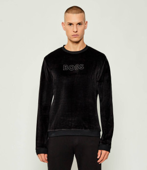 BOSS BLACK Bluza Velour | Regular Fit