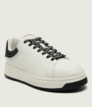 Emporio Armani Skórzane sneakersy
