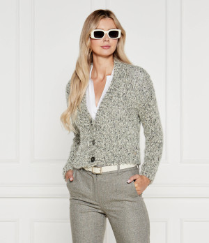 Marc Cain Kardigan | Relaxed fit | z dodatkiem wełny