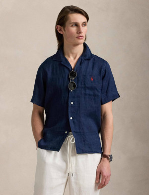 POLO RALPH LAUREN Lniana koszula | Classic fit
